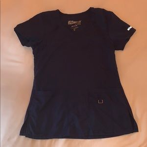 Scrub pants, shirt, and jacket set! Navy blue